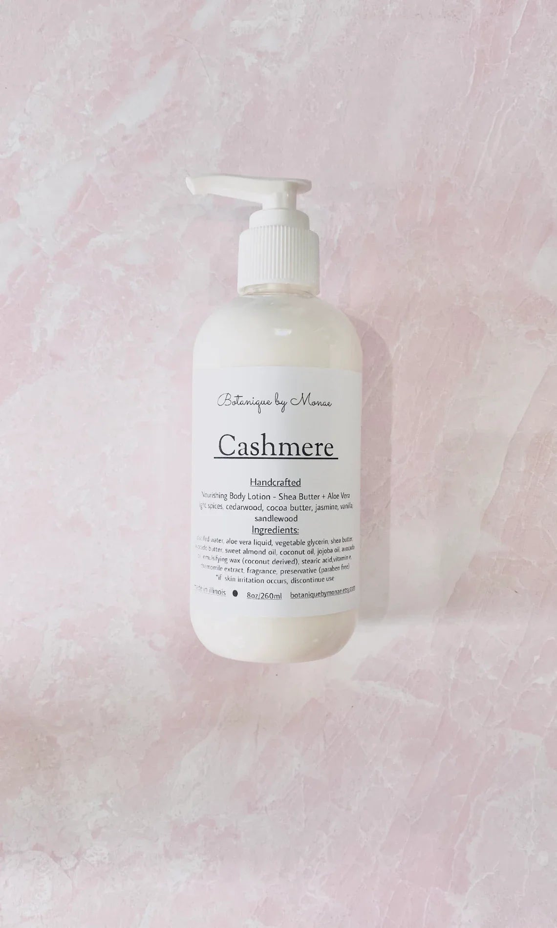 Cashmere - Shea Butter and Aloe Body Lotion