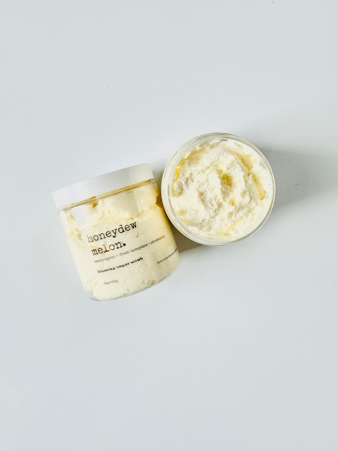 Honeydew Melon Foaming Sugar Scrub, body scrubs, soap scrubs