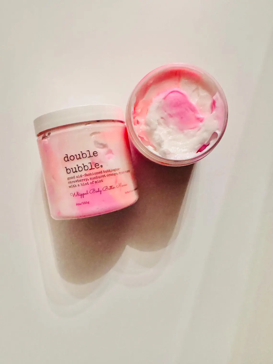 Double Bubble Whipped Body Butter Mousse, thick body cream