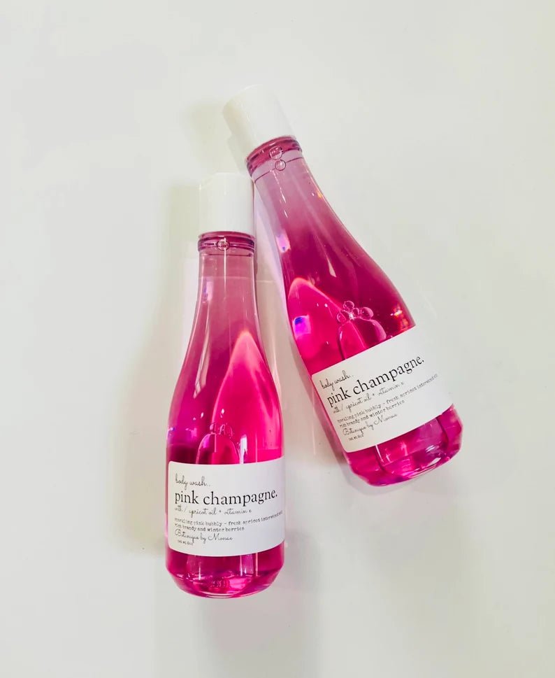 Body Wash, Pink Champagne, Shower Gel, Liquid Soap