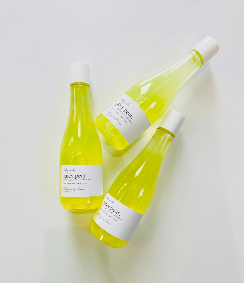 Body Wash, Juicy Pear, Shower Gel, Liquid Soap