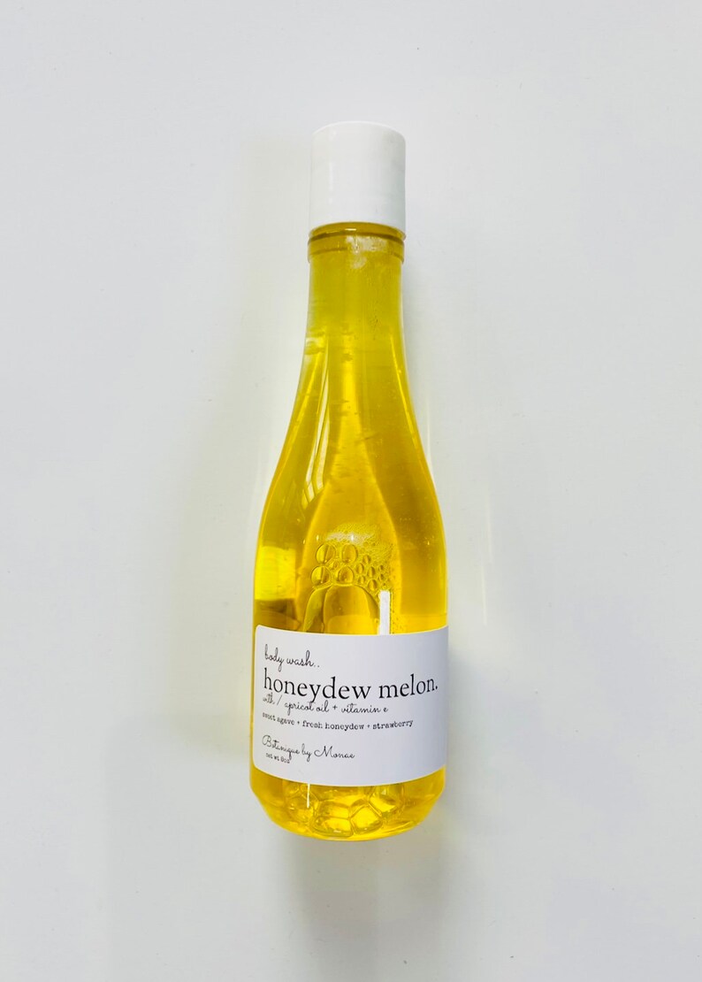 Body Wash, Honeydew Melon, Shower Gel, Liquid Soap