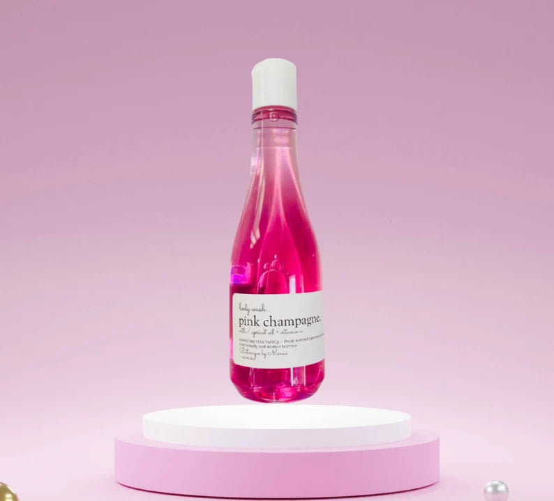 Body Wash, Pink Champagne, Shower Gel, Liquid Soap