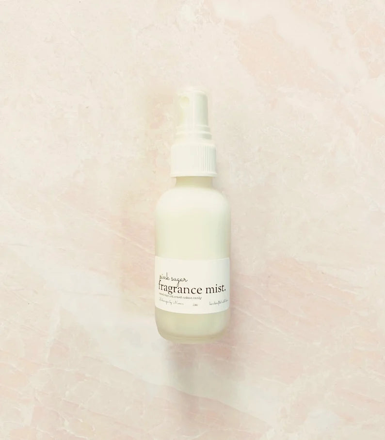 Pink Sugar Body Mist: Cotton Candy Scent - 2oz Spray