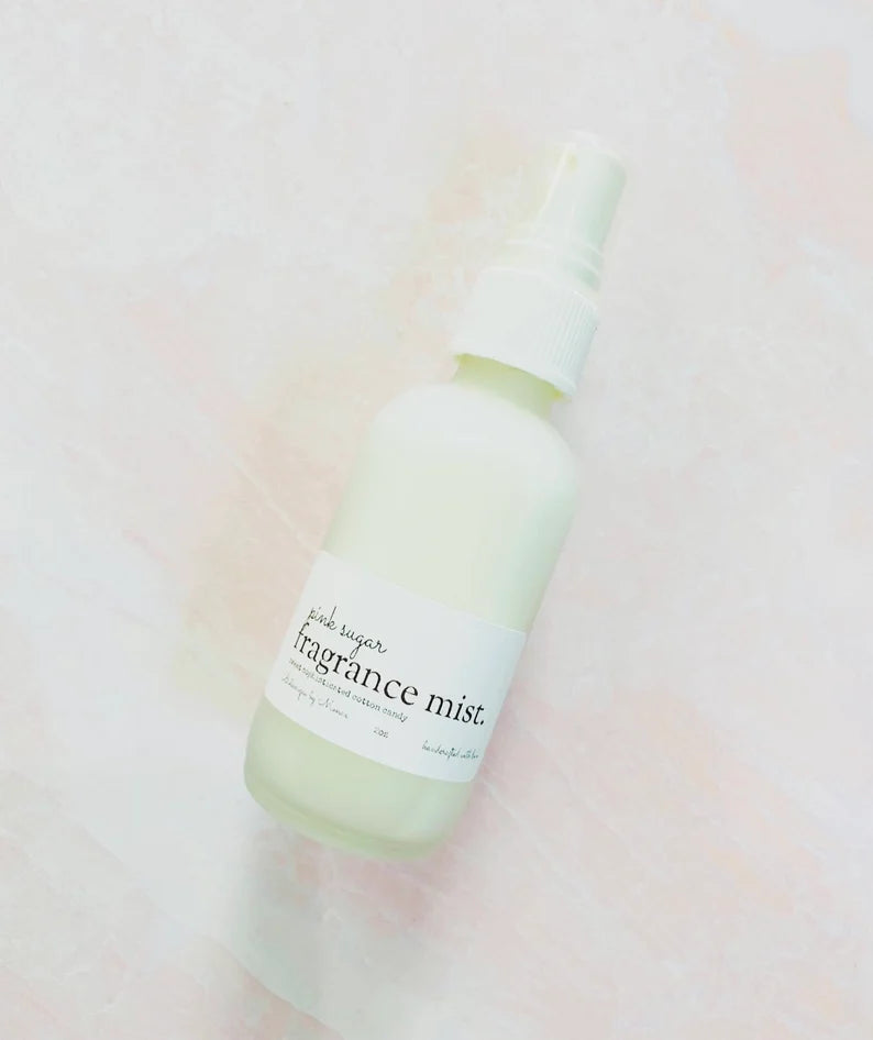 Pink Sugar Body Mist: Cotton Candy Scent - 2oz Spray