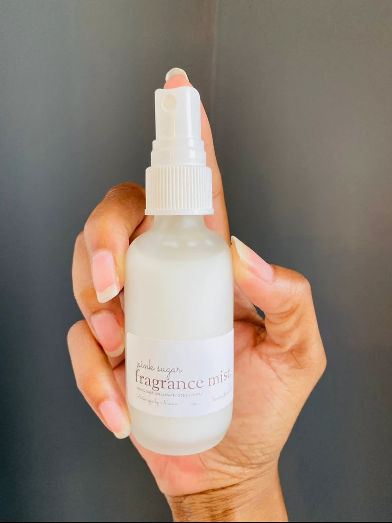 Pink Sugar Body Mist: Cotton Candy Scent - 2oz Spray