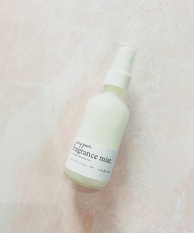 Juicy Pear Body Spray: Handmade Fragrance Mist (2oz)