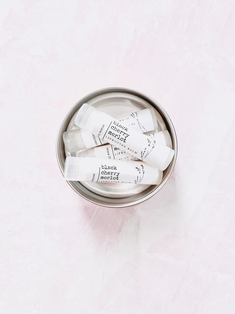 Black Cherry Merlot Lip Balm, Lip Butter