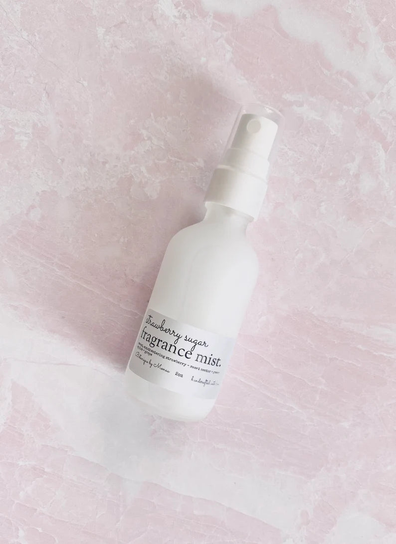 Strawberry Sugar Body Mist: Handmade Fragrance Spray (2oz)