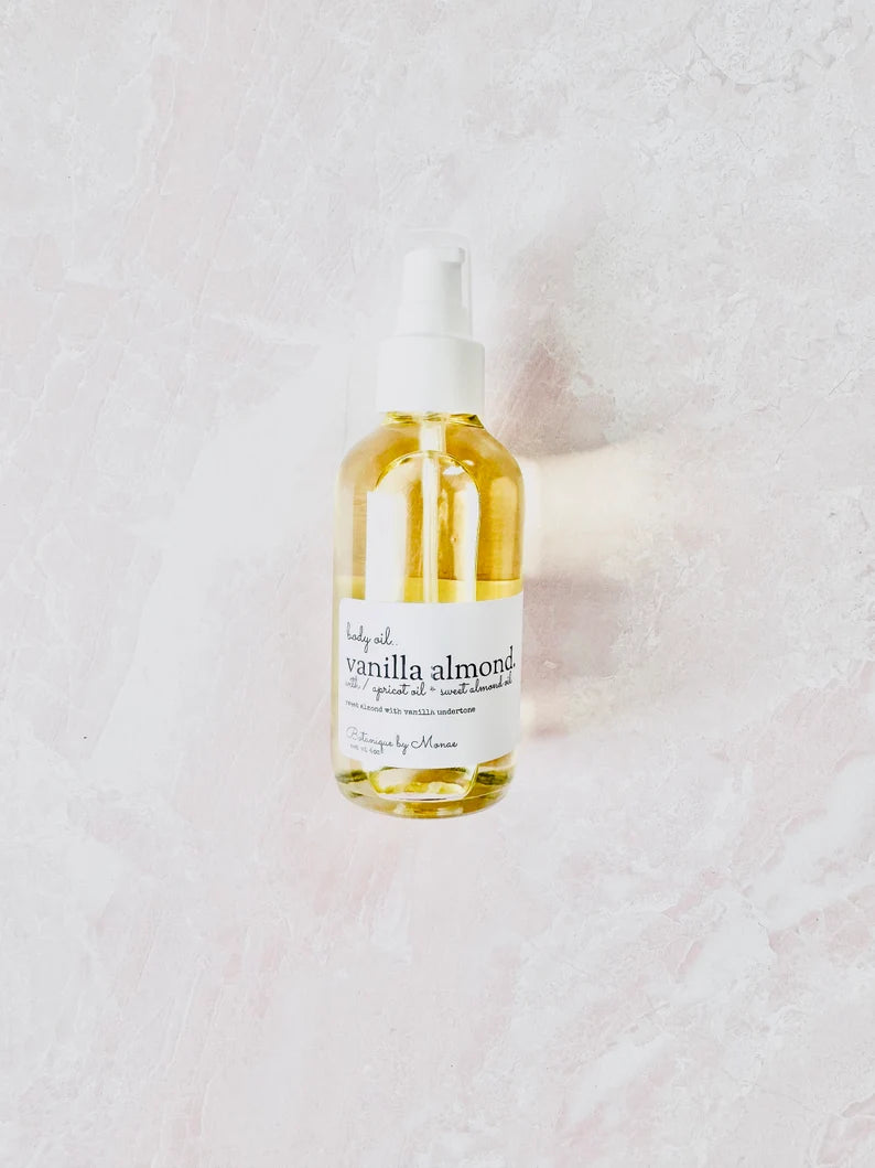 Body Oil, Vanilla Almond