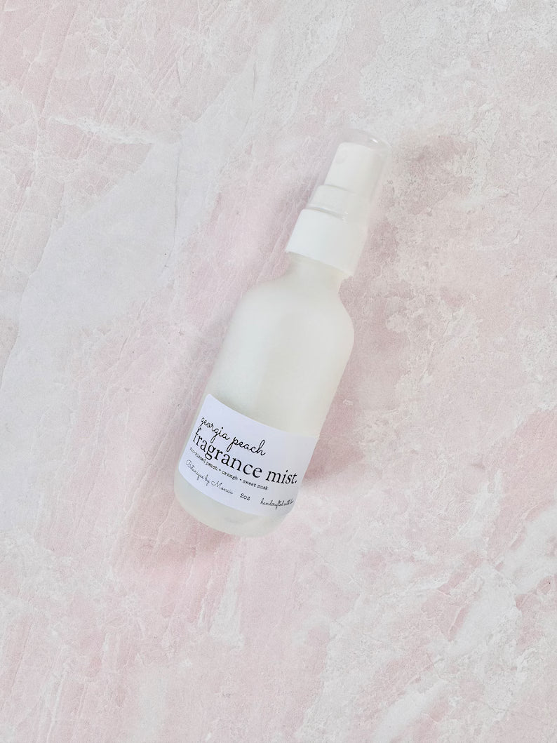 Georgia Peach Body Mist: Alcohol-Free Fragrance Spray (2oz)