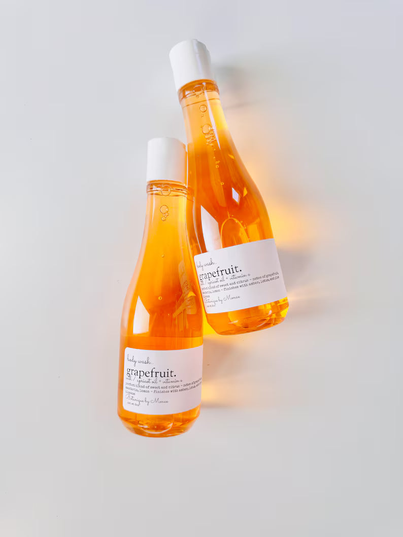 Body Wash, Grapefruit, Shower Gel, Liquid Soap
