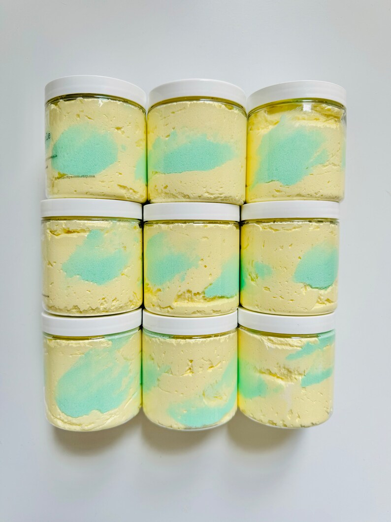 Pineapple Juice Foaming Sugar Scrub: Shea Butter & Coconut Oil (8oz)