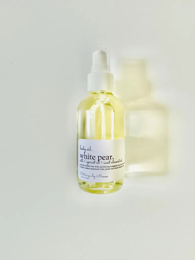 Body Oil, White Pear
