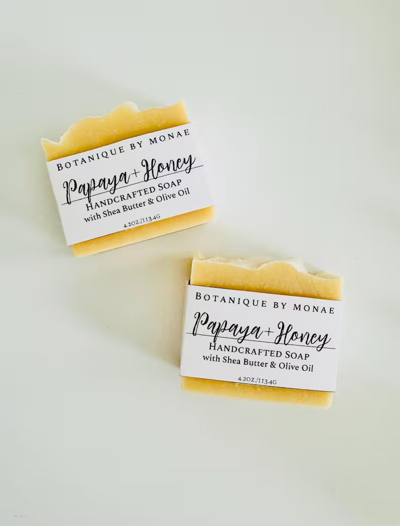 Papaya Honey Soap