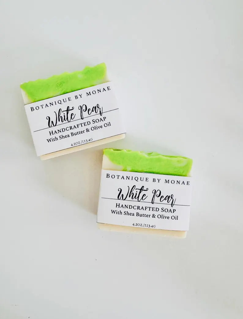 White Pear Soap Bar