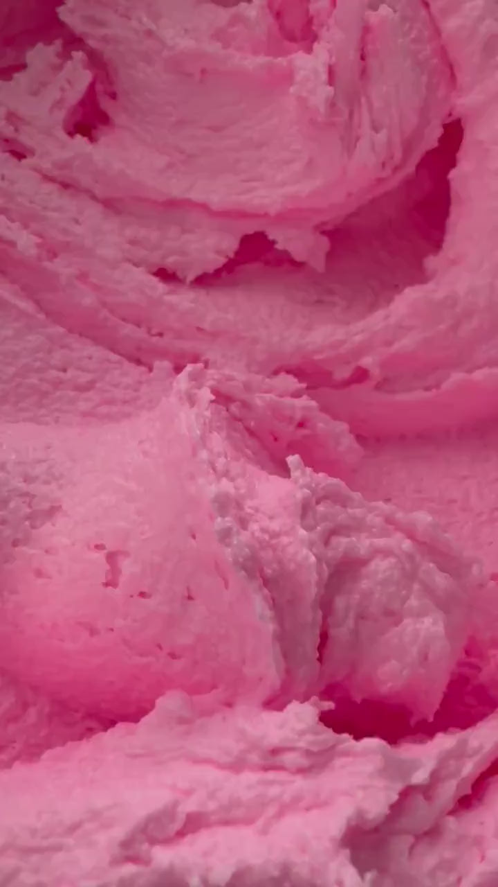 Pink Champagne Foaming Sugar Scrub: Shea Butter Exfoliant (8oz)
